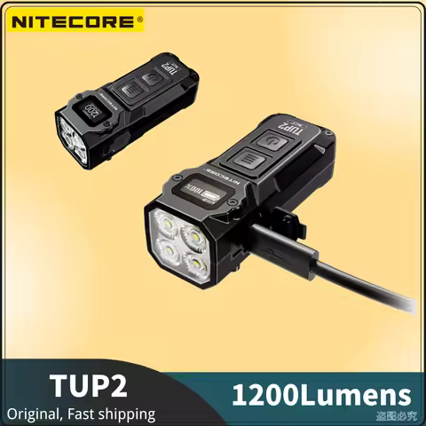 NITECORE TUP2 1200 Lumens Intelligent Three Color Temperatures Keychain Light