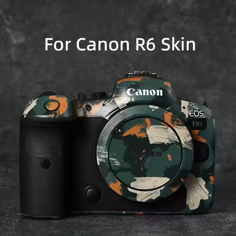 Wrap Skin For Canon EOS R R5 R6 RP R7 R8 R10 R5C Canon Camera Sticker 3M anti-scratch Protector Film