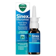 Vicks Nasal Spray, Sinex Micromist Decongestant Nose Spray