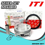 PISTON KIT SEHER NMAX XB BOREUP OVERSIZE 62 62.5 63 64 PIN14 ITI