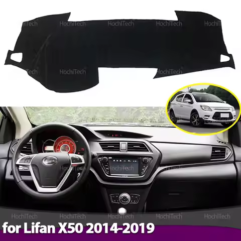 Car Dashboard Cover Avoid Light Pad Instrument Platform Cover Mat Carpet Accessories For Lifan X50 2