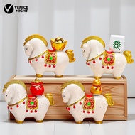 Chinese Style Horse Statue Feng Shui Horse Statue Chinese Year of the Horse Figurine Feng Shui Lucky