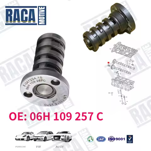 For VW Golf Passat Audi A3 A4 A5 A6 Q3 Q5 TT 2.0 TFSI Engine Camshaft Control Solenoid Valve 06H1092