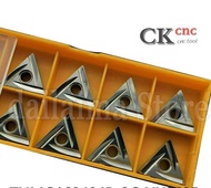 10 ชิ้น TNMG160404R-2G TNMG331R-2G ZM2525 เครื่องกลึงคาร์ไบด์ CNC ใส่เครื่องมือสำหรับการประมวลผลเหล็