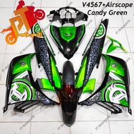 Ready Stock LC135 LC 135 V1 V2 V3 V4 V5 V6 V7 Cover set Body Set Batik Hijau Black Hitam Candy Green