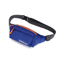 全城熱賣 - 男女同款運動跑步腰包 手機腰包 馬拉松裝備健身超薄隱形腰帶多功能防水【寶藍色】#H143028231