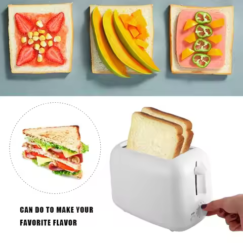 Multi functional automatic toaster, breakfast toaster, sandwich grill, oven, portable home toaster