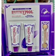 🏻 Helio Shop 🏻 EUTHYMOL Purple Brightening Color Correction Toothpaste Set 106g X 2pcs+Toothpaste Sq