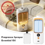 Electric Spray Aromatherapy Machine Adjustable Quiet Small Oil Diffusers For Home Long-lasting I7c9