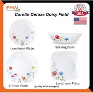 Corelle Loose Daisy Field ( Dinner Plate/ Soup Plate 21cm/ Medium Bowl/ Noodle Bowl/ Serving Platter/ Soup Bowl )