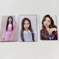 IZ*ONE BLOOM*IZ Chaeyeon Photocard AR card/ Postcard I WAS I AM I WILL IZONE BLOOMIZ/
