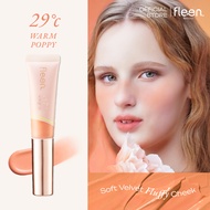 Fleen Beauty Soft Velvet Fluffy Cheek ฟลีนบิวตี้ ซอฟต์เวลเว็ต ฟลัฟฟี้ชีค บลัชออนเนื้อละมุน