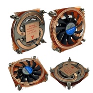 ITX Ultra-Thin Pure Copper Heat Tube CPU Radiator 115X 1200 1700 Industrial Control NAS Silent OPS B