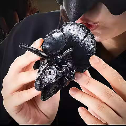 Aztec Death Whistle Triceratops Dinosaur Human Death Scream Loud Whistle Funny Prank Battle Whistle 