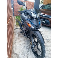 COVERSET BODYSET LAGENDA SRL 115 / 115Z Fi INJECTION BIRU HITAM MATTE ORIGINAL HLY SET