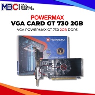 VGA PowerMax GT 730 2GB DDR3 2 Year Warranty