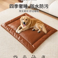 Large Dog Waterproof Leather Dog Dog Dog Mat Summer Pet Dog Mattress Four Seasons Cool Mat Dog Mat S