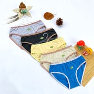 KATUN (12 PCS PACKAGE) Girls' Cotton Panties, Girls' CD Size ML XL Age 3 Years 8 Years