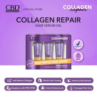 CBD Collagen Repair Hair Serum Oil 3x10ml