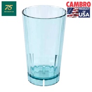 CAMBRO Glass Water Plastic Polycarbonate Blue CAM1-HT