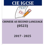 IGCSE Chinese 2nd Language ( Mandarin ) PAST EXAM PAPERS.