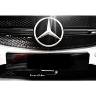 AMG STICKER for number plate MERCEDES BENZ AMG LOGO SPORT