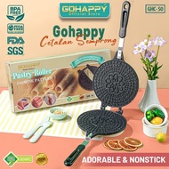 Original GOHAPPY THICK Semprong egg roll mold, small/ scoop