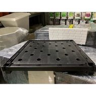 Assembled pot base and net 40x40cm