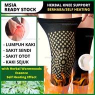 [READY]Knee Support Warmer Pad Therapy Guard Sarung Stokin Stoking Lutut Berhaba Herbal Terapi Sakit Sukan Panas