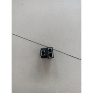 Utp 1-2 cat 6 Iron Barrel/cat 6 Iron LAN Cable Connector 1-2/1 To 2 Iron UTP Barrel cat 6