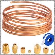 (BIGY) 72inch Oil Pressure Gauge Tubing KitSet of Copper Tube with 1/4inch X1/8inch NPT1/8inch NPT M