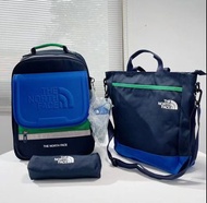 全新韓國The North Face拼色雙肩包春兒童書包 The North Face backpack The North Face兒童書包 The North Face bag The North