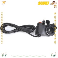 SUHU Electric Bike Thumb Throttle, 12V-99V Digital Display Scooter Thumb Throttle, Durable LED Black