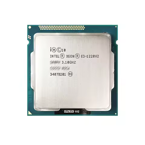Intel Xeon E3 1220 V2 E3-1220V2 Used 3.1 GHz Quad-Core 8M 69W CPU processor LGA 1155