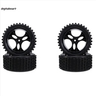 4PCS Wheels Tires Tyre A959-01 for  A959 A959-B A959-A 1/18 RC Car Spare Parts Accessories