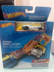 兒童玩具Hot Wheels Construction Mayhem 玩具車軌道