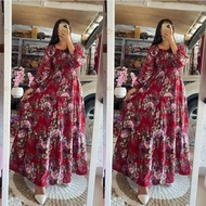 Gamis Canda Bali Viral Long dress Canda lengan panjang