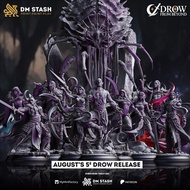 Drow From Beyond Vol.2 : Large : Collection : LargeScale Resin Game Board Model Made To Order DnD Ta