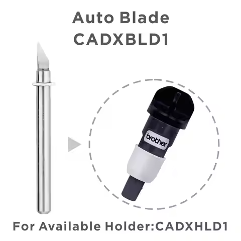 2 Pack CADXBLD1 Auto Blade for Brother ScanNCut DX Replacement Accessory Cut Materials 0.1-3mm Thick