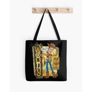 Sherif Woody Talking Doll Toy Cartoon - Toy Kids Movies Tote Bag Black (5)