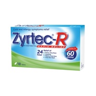 ZYRTEC Rapid Relief Filmcoated Tablet 10 Tablets