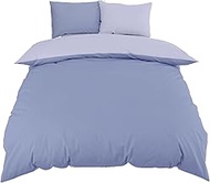 Merry Night FM625001-74 Duvet Cover FROM Gray Blue Single Long Approx. 59.1 x 82.7 inches (150 x 210