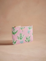 Cath Kidston - PINK LILY OF THE VALLEY 拉鏈錢包