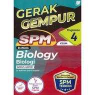 SASBADI GERAK GEMPUR SPM BIOLOGI / BIOLOGY TINGKATAN 4 KSSM - 9789837733831