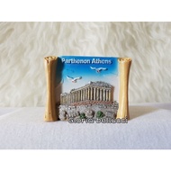 Parthenon athens souvenir, Greek athena country refrigerator magnet sticker