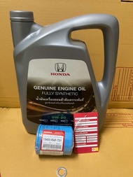 “”น้ำมันเครื่อง Honda 0w20 สังเคราะห์แท้ API SP 4L. Fully Syntheticแถมกรองฮอนด้า“”