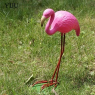 [YIJU] Cute Flamingo Animal Figure Balcony Decoration Home Decoration Landscape for