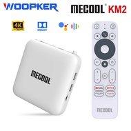 Mecool KM2 TV Box Android 10 Amlogic S905X2  Certified Smart TV Box DDR4 2GB 8GB Dolby BT4.2 2T2R Dual Wifi 4K Set Top B