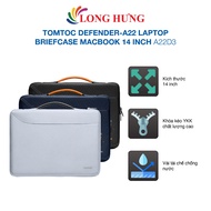 Shockproof bag Tomtoc Defender-A22 Laptop Briefcase MacBook 14 inch A22D3 - Genuine product