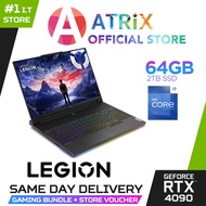 【Express Delivery】Lenovo LEGION9 16IRX9 | 83G00026SB | 16" 3.2K (3200x2000) IPS 430nits Anti-glare | Intel Core i9-14900HX | NVIDIA GeForce RTX 4090 | 64GB DDR5 | 2TB SSD | Win11 Home | 3Y Legion Ultimate Support